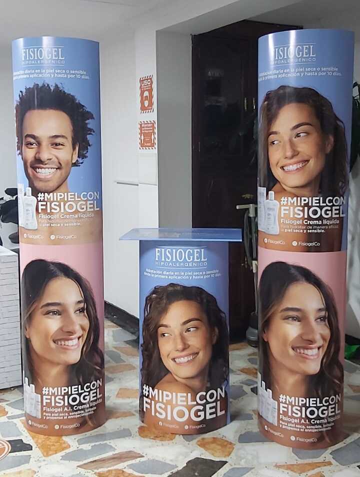Totem +Escritorio plegabl